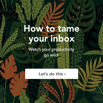how to tame your inbox