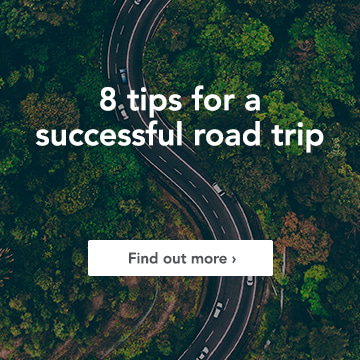 8 tips for a successful road trip